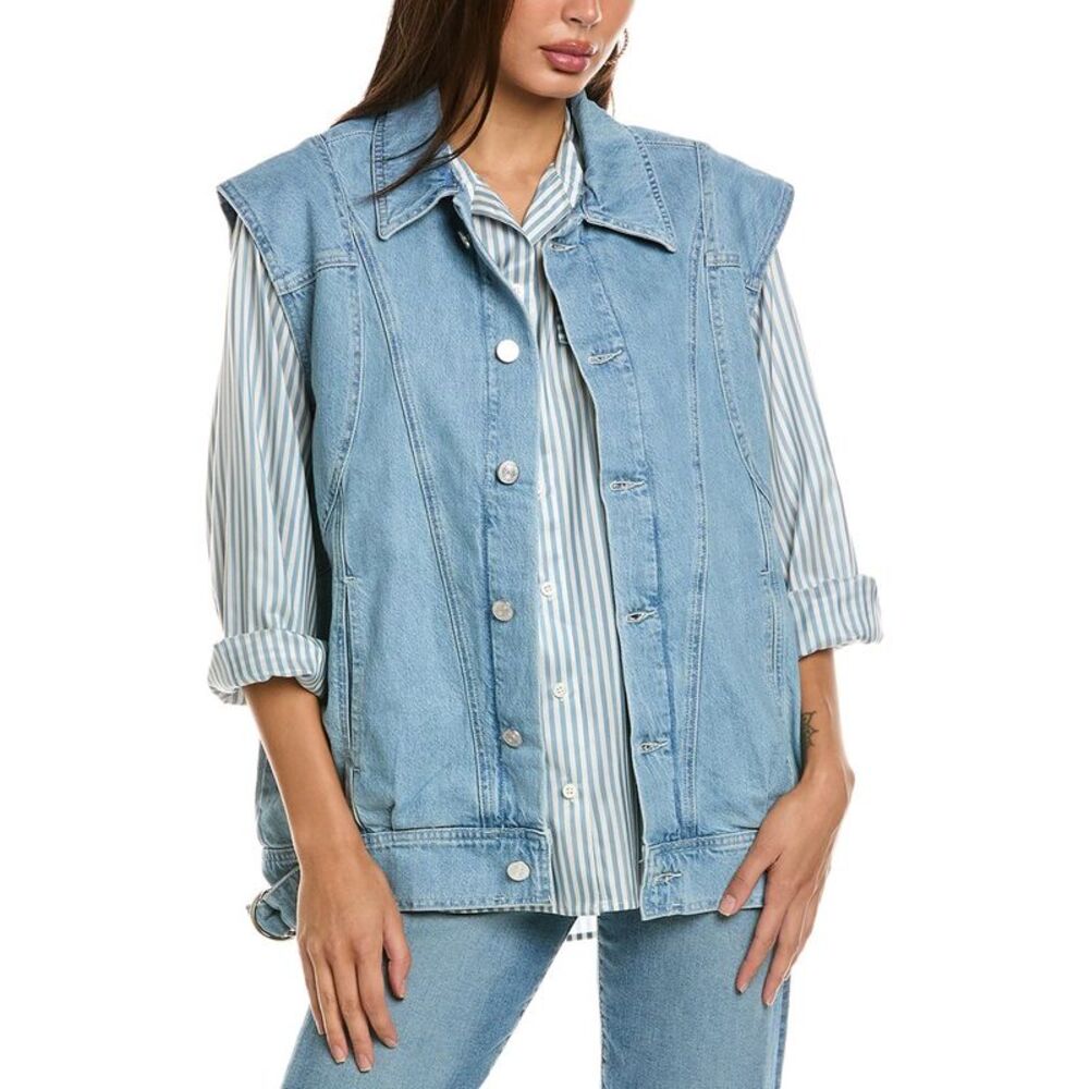 Frame Denim Light Blue Jean Jacket
